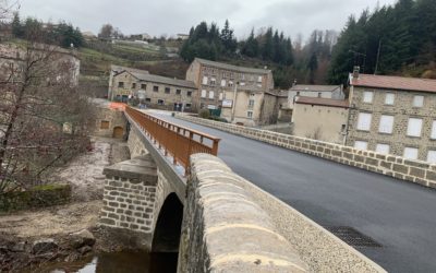 RD n°500 – Réparation du pont de la Séauve sur la Semène