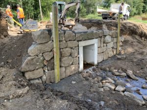 Chantier SOVETRA - RD24 - Réparation aqueduc Boisset